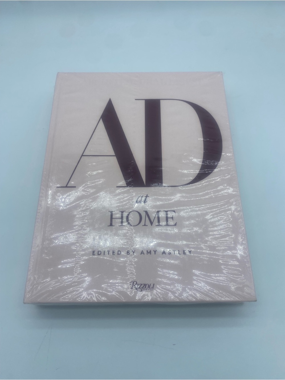 Rizzoli AD at Home Hardcover — Pale Pink Cover